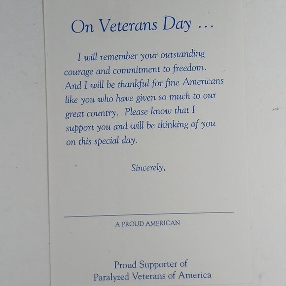 WWII Wounded Veteran Salutes Flag Blue-Sky Patriotic Imagery Defending Freedom - Picture 3 of 4